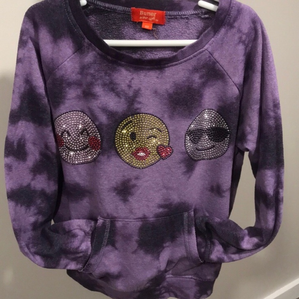 Butter Emoji sweatshirt